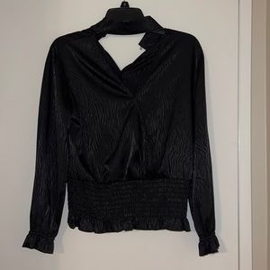 NY & CO blouse, size XS. Zebra print. Worn once